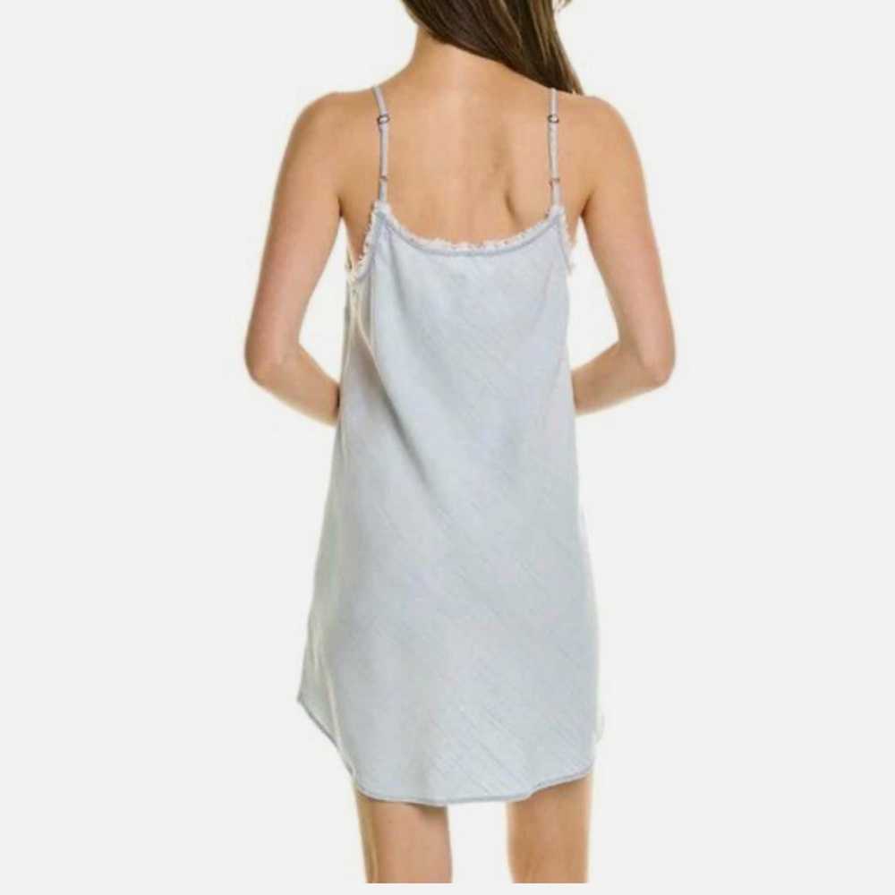 Bella Dahl Frayed Cami Dress - Desert sky wash.